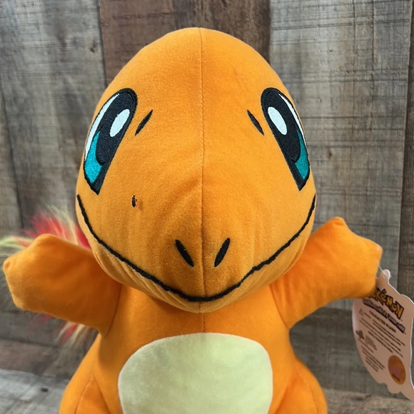 Pokemon Charmander Character Plush Animal Toy 16" Hard Foam 2016 - Picture 2 of 11